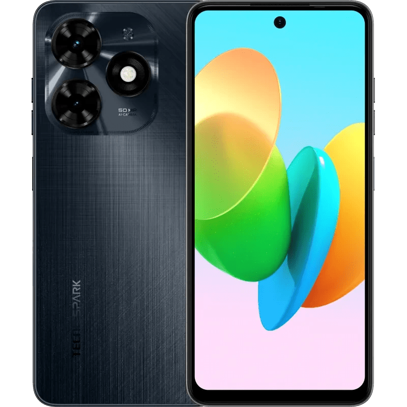 Tecno Spark 20C 4 + 128 GB Fekete