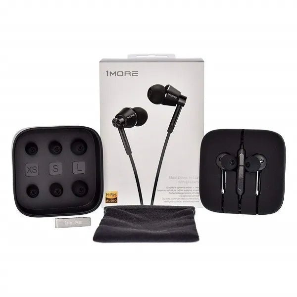 1MORE Stylish Dual Dynamic Driver In - Ear E1017 (Fekete)
