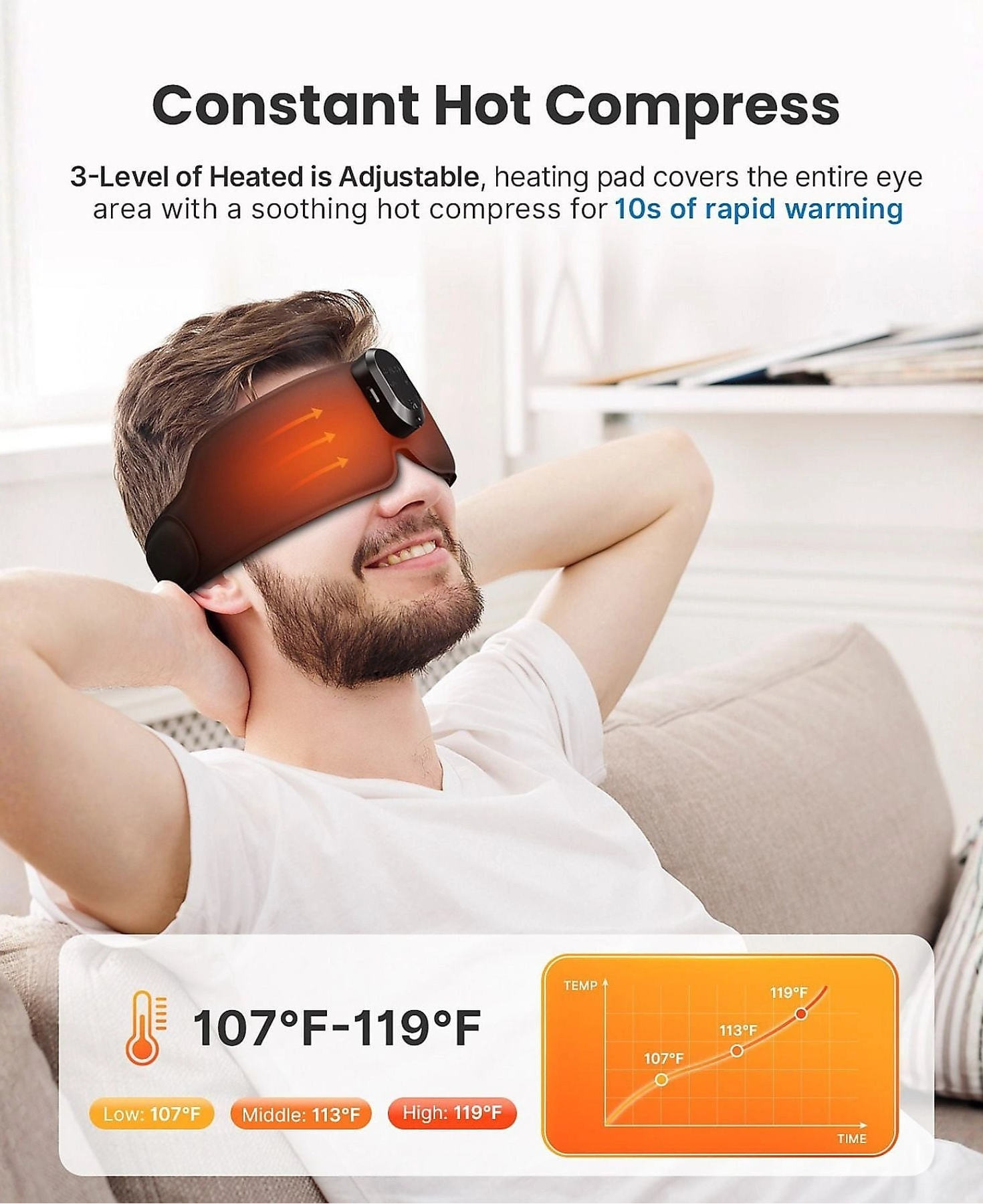 RENPHO Eyesnooze Aroma Szemmasszírozó