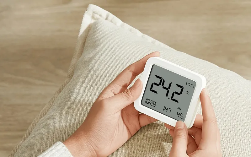 Nagy méretű LCD-kijelző – könnyen leolvasható adatok