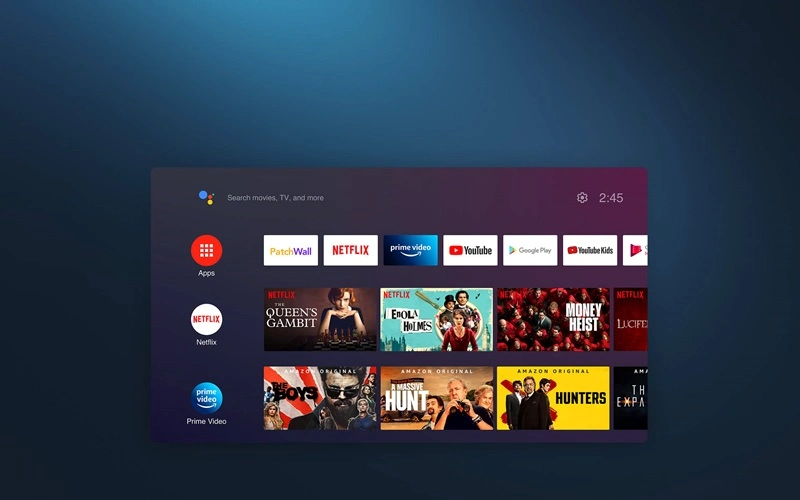 Tapasztald meg az Android TV™ 11 csodáját