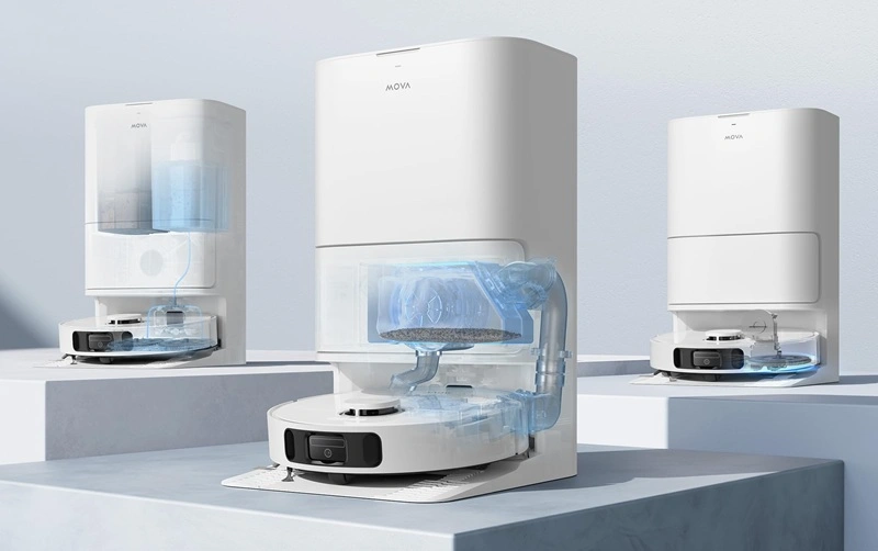 Az automatikus mopmosás és mopszárítás egy újabb prémium extra a sorban