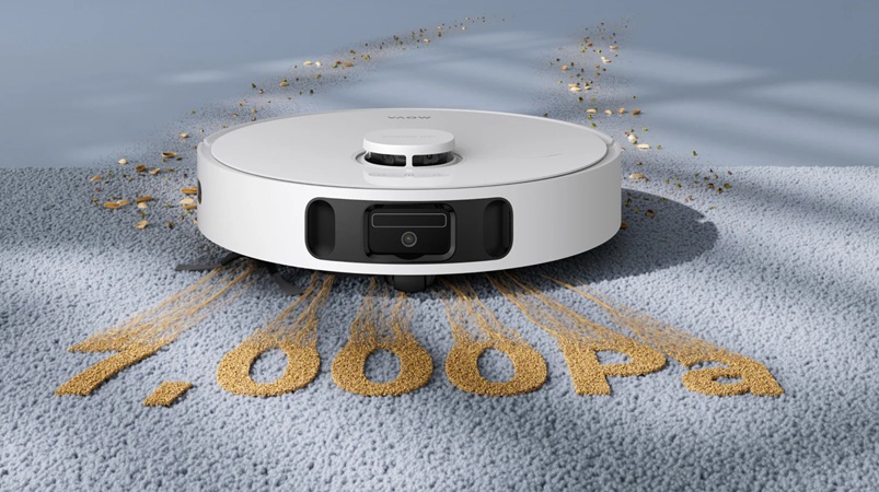 A nagy szívóerő hatékonnyá teszi a szőnyegen