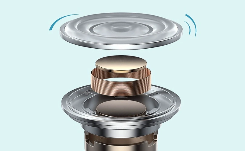 12 mm-es dinamikus meghajtó – prémium hangzás minden részletben