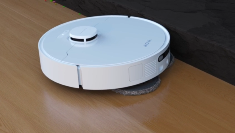 A forgó felmosórendszer a prémium robotporszívók hatását kínálja