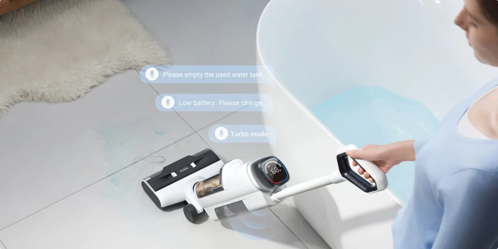 Az intelligens LED képernyővel megismerhetjük a takarítás jövőjét