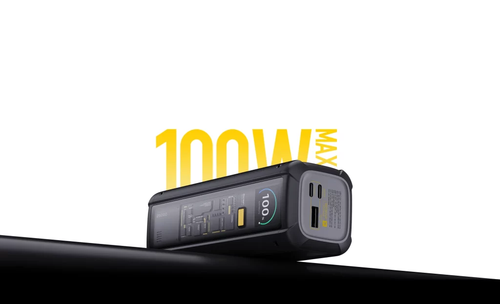 Kétirányú USB-C gyorstöltés – kevesebb várakozás, több energia