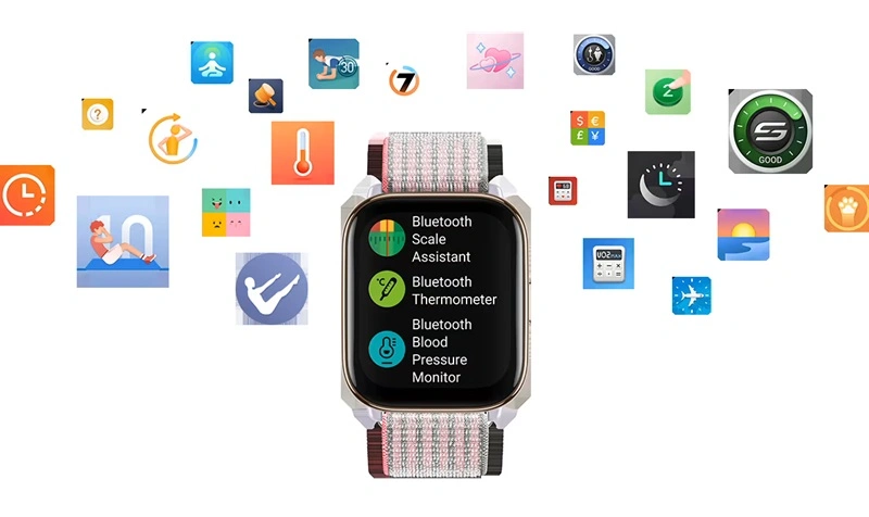 Számos sportmód és beépített GPS