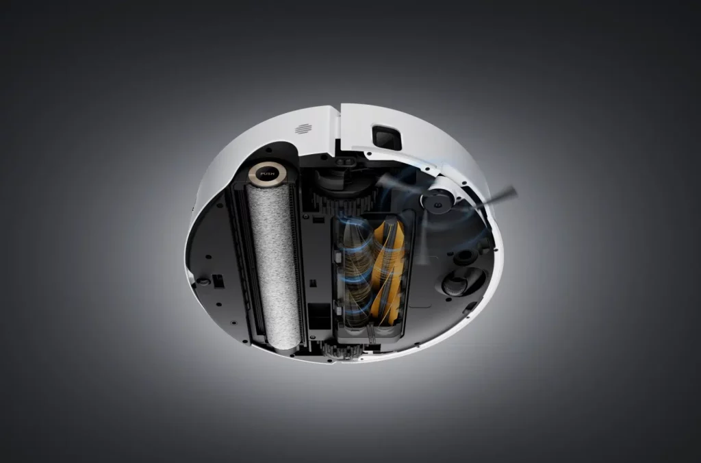 Ennek a robotporszívónak ugyanis nem okoz gondot a száraz tisztítás sem. Az egészen elképesztő 30 000 Pa szívóerő és az egymással szemben forgó dupla főkefék például elképesztő hatékonysággal képesek összegyűjteni a koszt és a port még a hosszabb szálú szőnyegekből is. Igazi mélytisztítás érhető el vele, méghozzá kiemelkedő akadálykerülés társaságában.