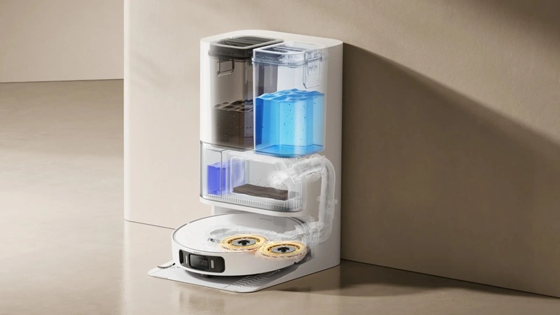 75 Celsius fokos forró vízzel képes kimosni és fertőtleníteni a mopokat